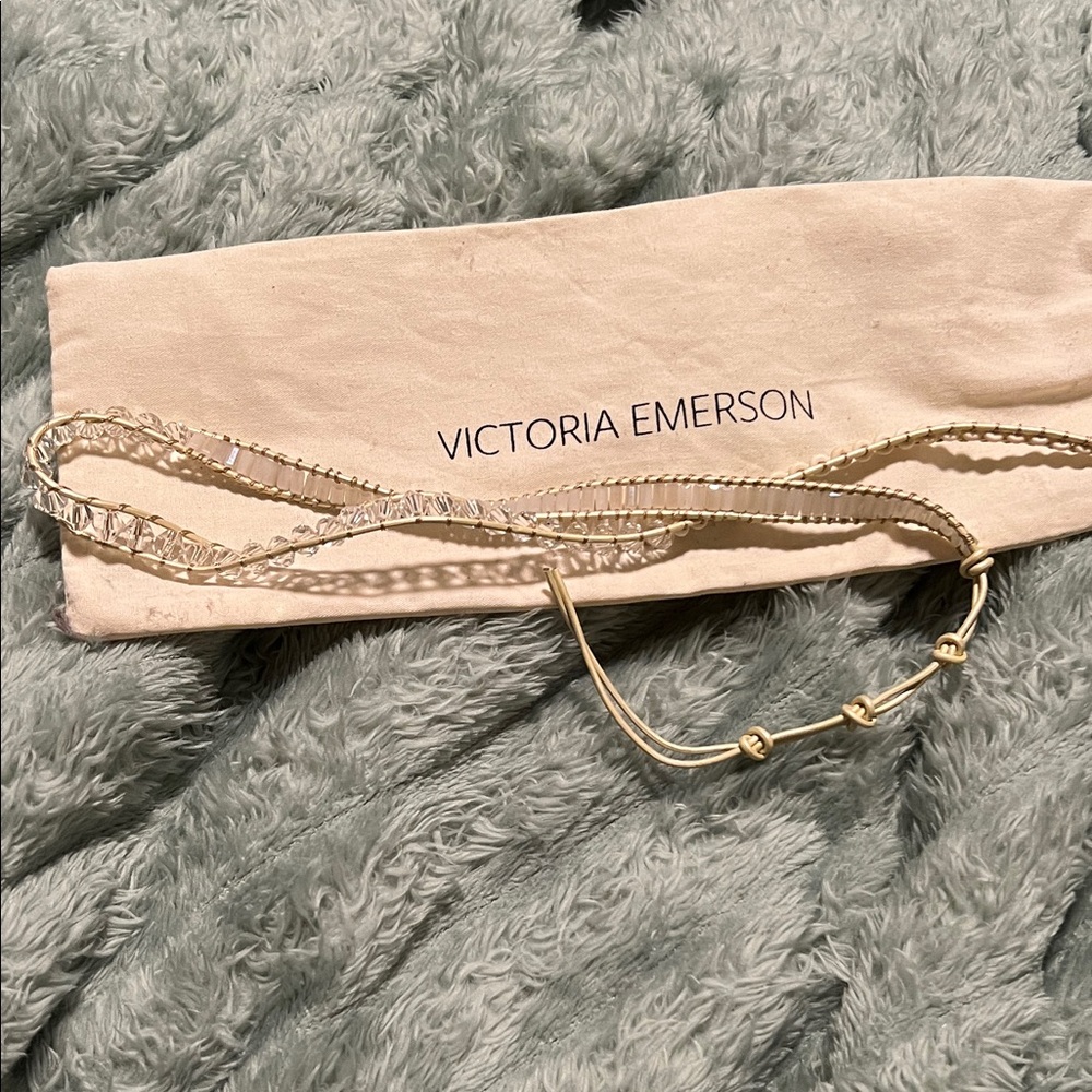 Victoria Emerson Gold and Silver Wrap Bracelet